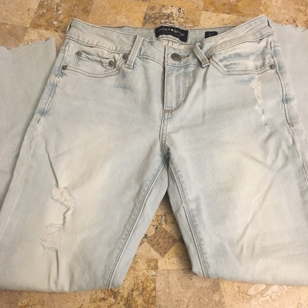 Lucky Brand jeans. Size 25. Lolita Crop